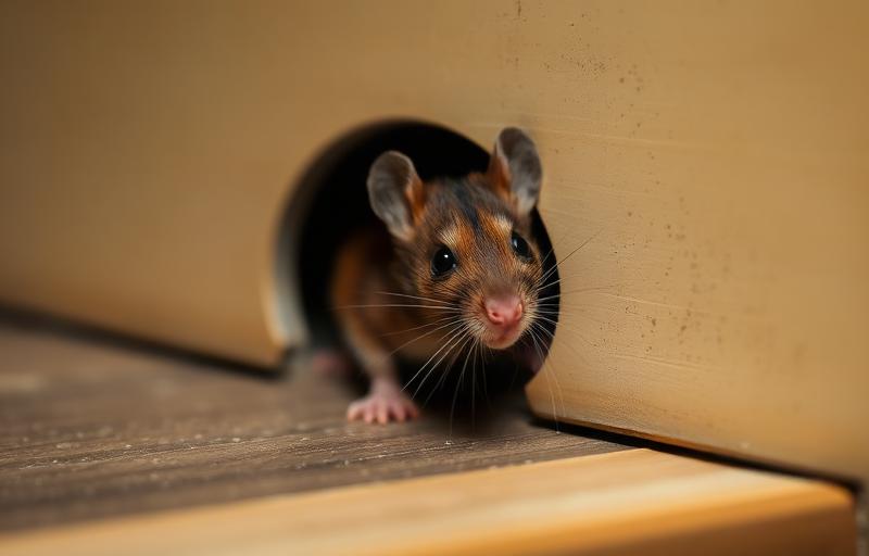 Close-up photograph of mice & rats found in Iowa homes